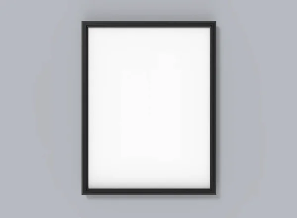 Blank picture frame mockup — Stock Photo, Image