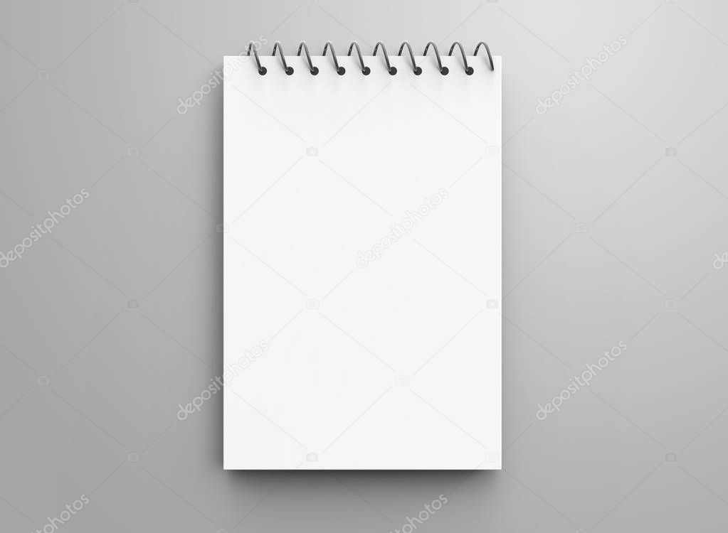 Blank notepad mockup — Stock Photo © kchungtw 187462930