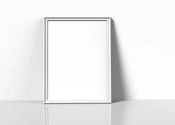 Bílý rámeček obrázku — Stock fotografie