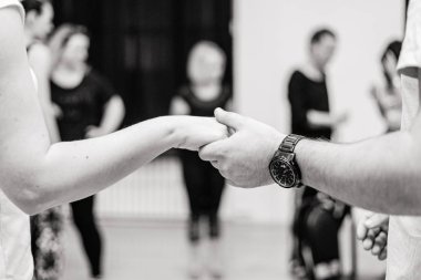 Sosyete dansı. eğitim