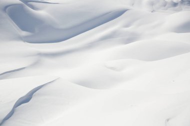 Hill ayrıntı, kış manzara güzel kar kaplı