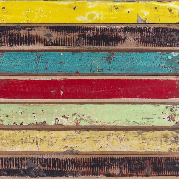 Abstract grunge old color wood texture background — Stock Photo, Image