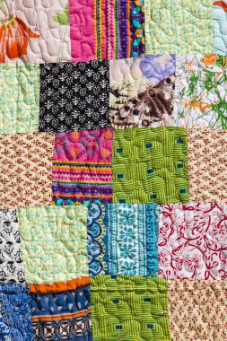 Patchwork battaniye içinde Hindistan
