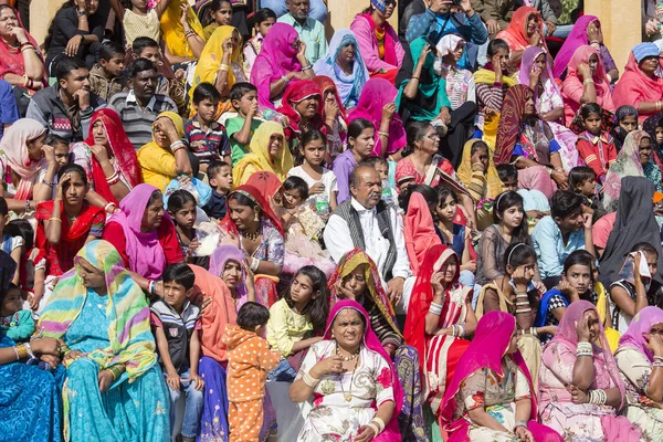 Çöl Festivali Jaisalmer, Rajasthan, Hindistan Hint insanlar