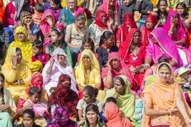 Çöl Festivali Jaisalmer, Rajasthan, Hindistan Hint insanlar