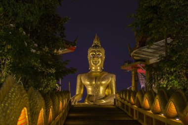 Pattaya, Tayland gece Big Buddha