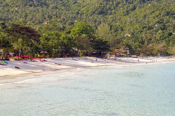 Thong Nai Pan beach, Koh Phangan-sziget, Thaiföld és tengeri víz — Stock Fotó