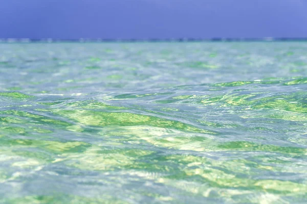 Hermoso Paisaje Marino Tropical Cielo Mar Agua Mar Turquesa Cielo — Foto de Stock