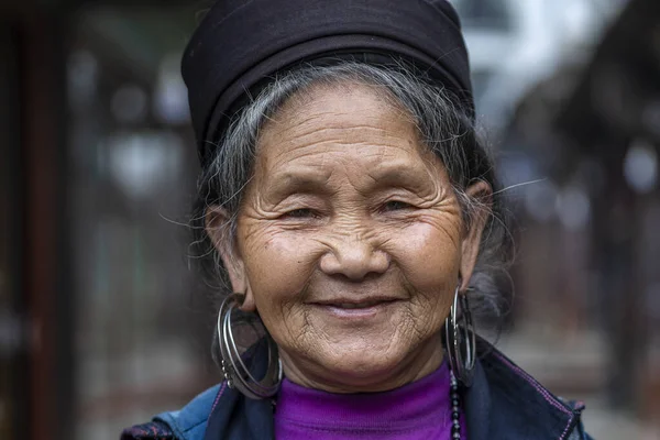 Sapa Vietnam März 2020 Ethnische Hmong Frauen Traditioneller Kleidung Und — Stockfoto