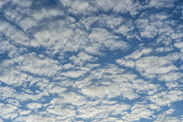 Nubes Blancas Sobre Fondo Cielo Azul Concepto Naturaleza — Foto de Stock