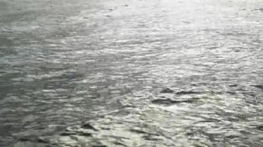 Yumuşak dalga hareketi üzerinde su yakın çekim