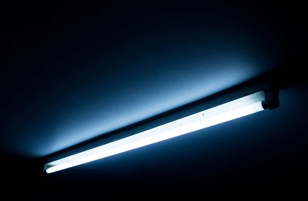 Detail of a fluorescent tube — Stock Photo, Image