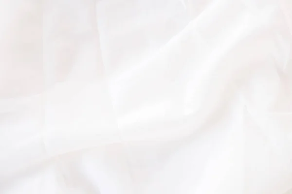 Gros plan tissu blanc ou toile blanche texture fond . — Photo