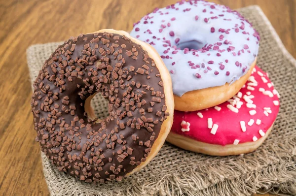 Hopen Zoete Heerlijke Donuts — Stockfoto