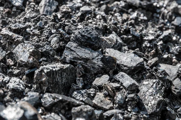 Schwarze Kohle Als Textur — Stockfoto