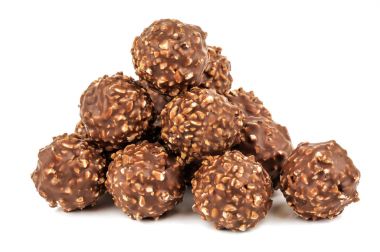 Çikolata şekerleme yığını