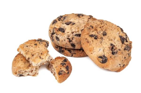 Lahodné křupavé Ovesné sušenky — Stock fotografie