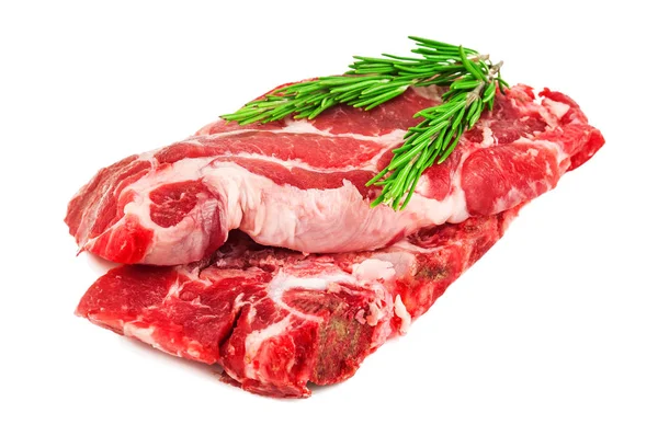 Two raw pieces of meat — Stock Photo, Image