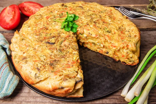 lezzetli lahana pasta