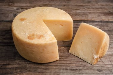 lezzetli pecorino parçası