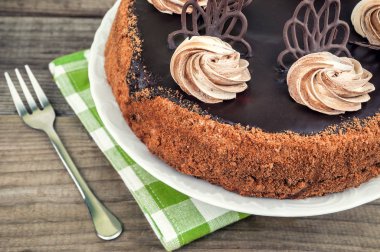 lezzetli çikolatalı kek