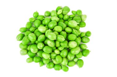 Beyaz olgun yeşil bezelye