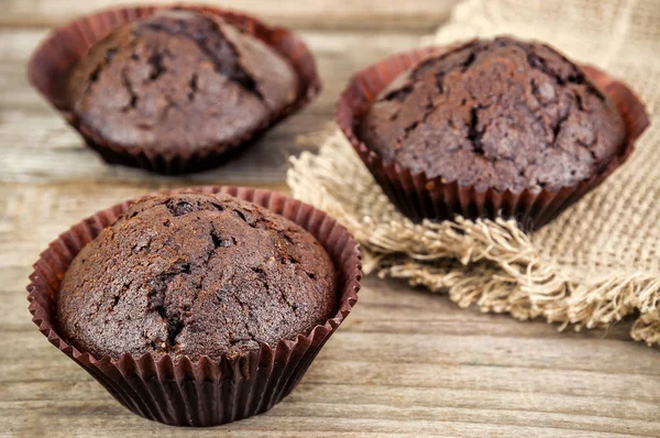 Nefis çikolatalı kekler.