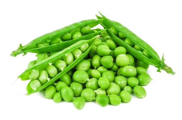 Ripe and fresh green pea — Stock Photo, Image