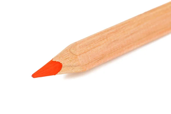 Red isolated pencil — Stock Photo, Image