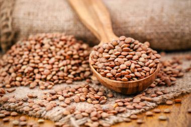 ham ve sağlıklı mercimek