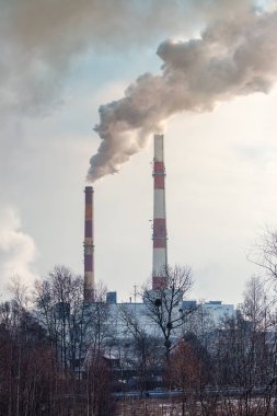 İki fabrika lüle. Çevre sorunları