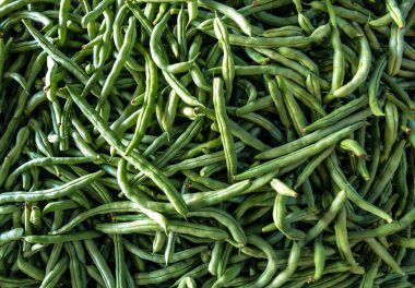 green string beans texture