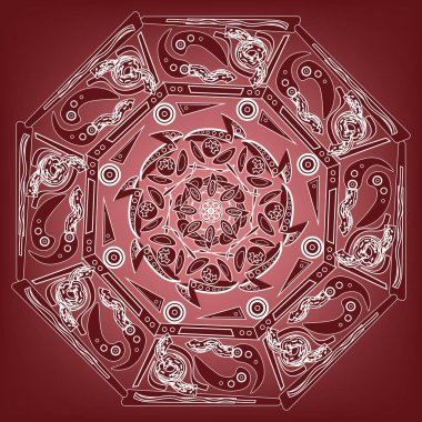 Kabile sanat bohemia seamless modeli. Etnik geometrik Yazdır. Renkli yinelenen arka plan doku. Kumaş, kumaş tasarım, duvar kağıdı, kaydırma.