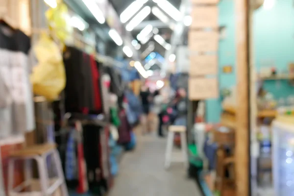 Рынок выходного дня Чатучак Blur Плаза — стоковое фото