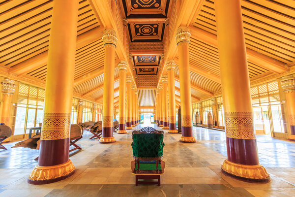 Interior of Kambawza Thardi Palace  