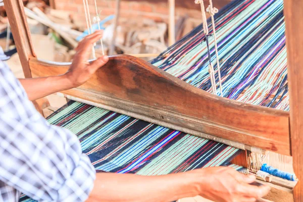 Традиционный ткацкий город Баган — стоковое фото