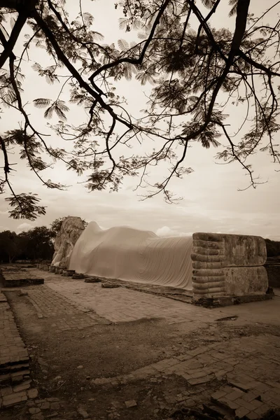 Velké ležící Buddha — Stock fotografie