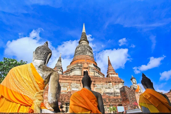 Templo de Ayuthaya na Tailândia — Fotografia de Stock