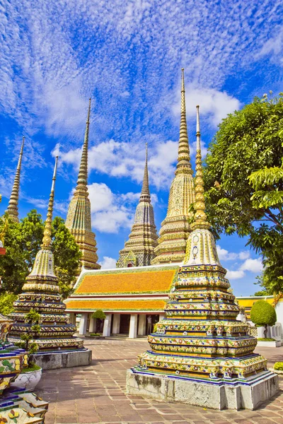 Pagoda w Wat pho w Bangkoku — Zdjęcie stockowe