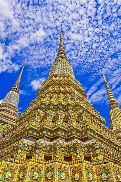 Pagoda en Wat pho en Bangkok —  Fotos de Stock