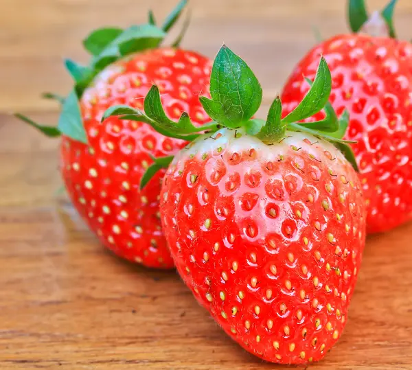 Ripe red Strawberries — Stock Photo, Image