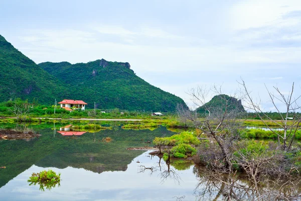 Paisagem montanhosa pitoresca — Fotografia de Stock