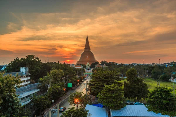 Phra Pathom Chedi — Stockfoto