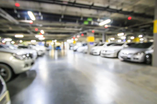 Blur parking lot — Stock Photo, Image