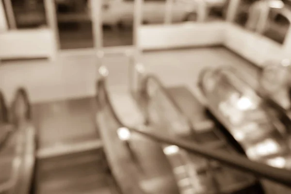 Empty mall escalator — Stock Photo, Image