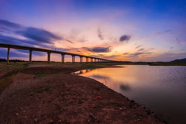 Viadukt v lop buri, Thajsko — Stock fotografie