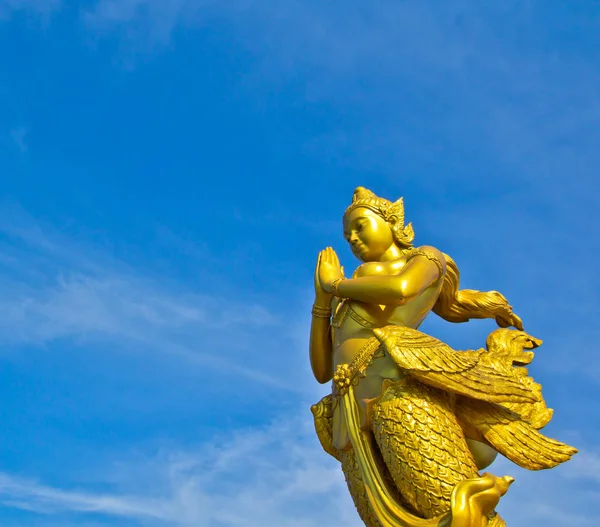 Kinaree temple thai in bangkok — Stock Photo, Image