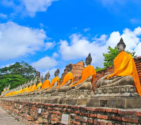 Świątynia ayuthaya, Tajlandia — Zdjęcie stockowe