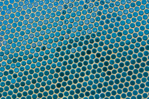 Mosaico azul decorativo — Foto de Stock