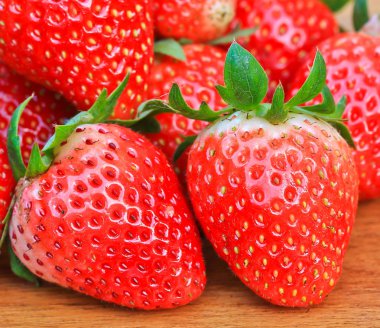 lezzetli kırmızı çilek 